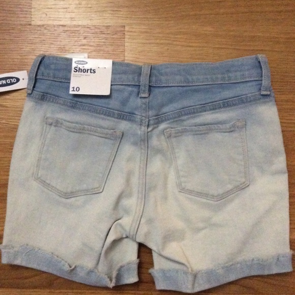 Dip Dye Belted Solar Flare Shorts - Picture 2 of 2